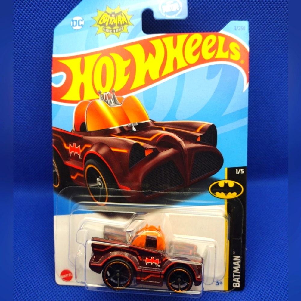 Hot Wheels Batmobile Cartoon Model - New Unopened